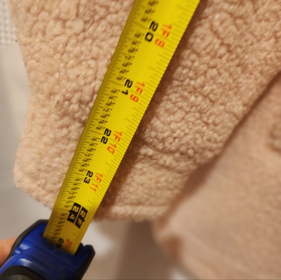 Koolaburra by UGG Shacket 1X Blush Faux Sherpa with Button Off Hood Poly. Lining - Picture 13 of 16
